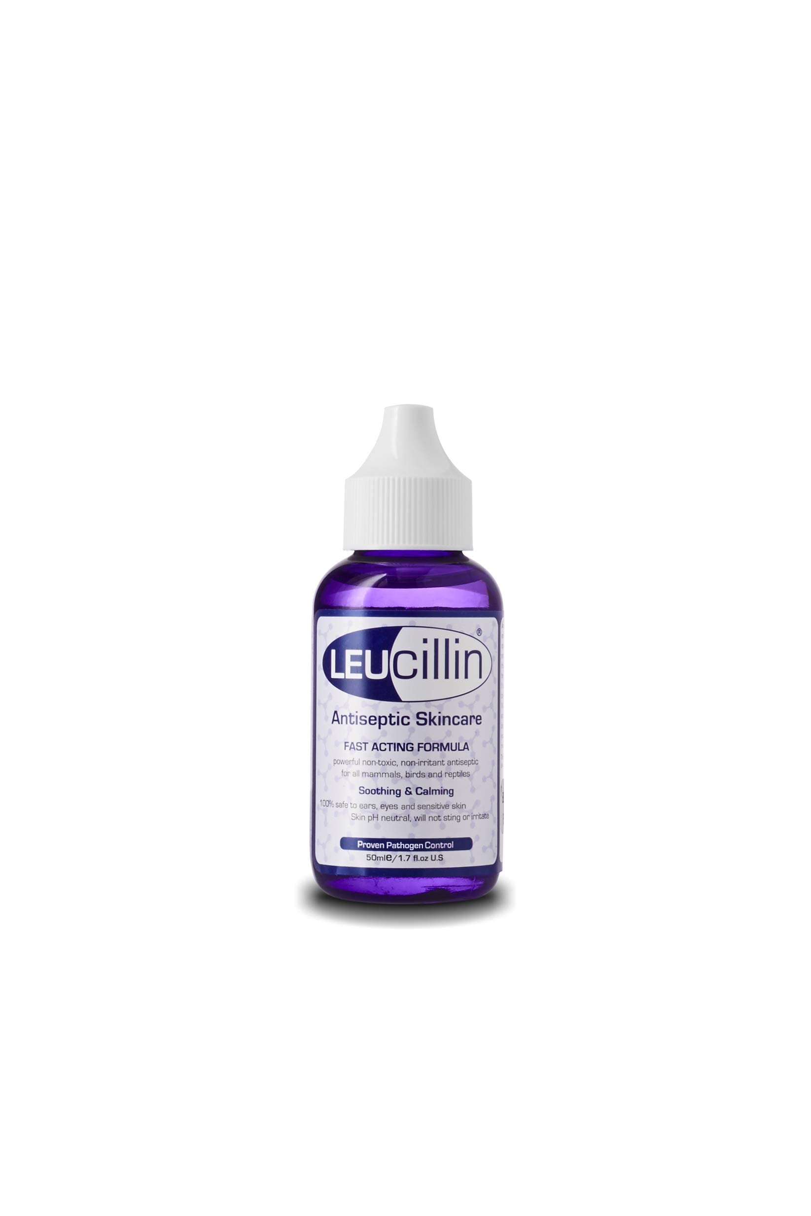 Buy Leucillin Natural Antiseptic Dropper Antibacterial, Antifungal & Antiviral Ear Drops