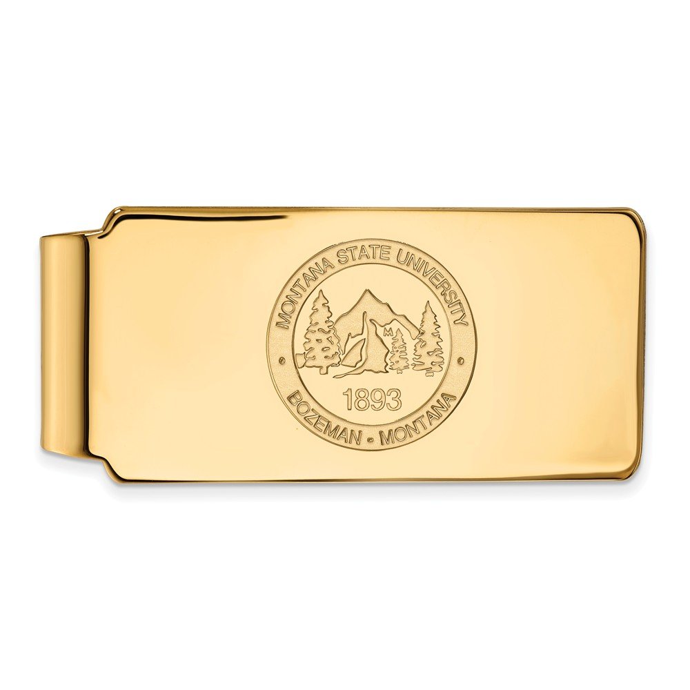 Pince à Billets Montana En Relief Or/argent - Acier Inoxydable - Fabriquée Aux USA