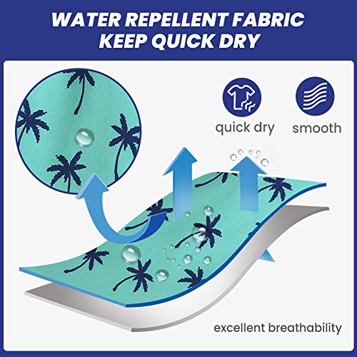 Image of maamgic Mens 7 inch Stretch Swim Trunks Quick Dry Mesh Lining Swimwear Bathing Suits