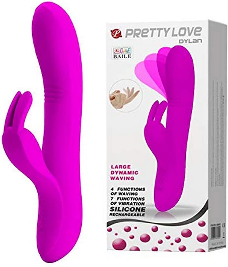 Prettylove Pretty Love Vibrador Dylan Color Púrpura - 200 gr ...