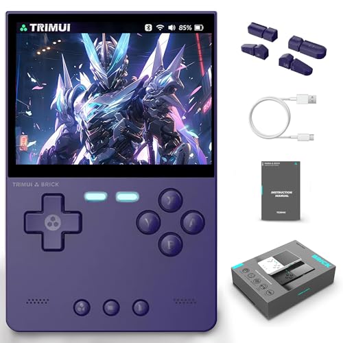 TRIMUI Brick Retro Console di gioco portatile 13000+ giochi, emulatore