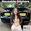 Amazon.com - Stickios Student Driver Stickers (Non-Magnetic) for Cars ...