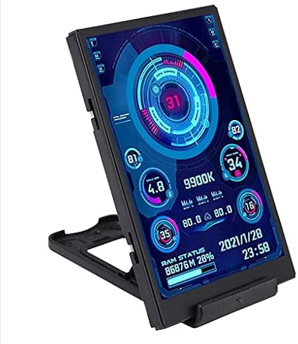 Monitor Mini Portátil 480x320 VGA IPS con Rotación 360°