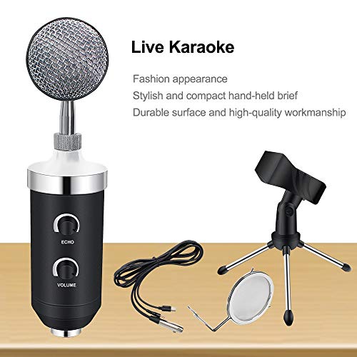 Microphone de studio ordinateur et kit complet condensateur karaoké - 7