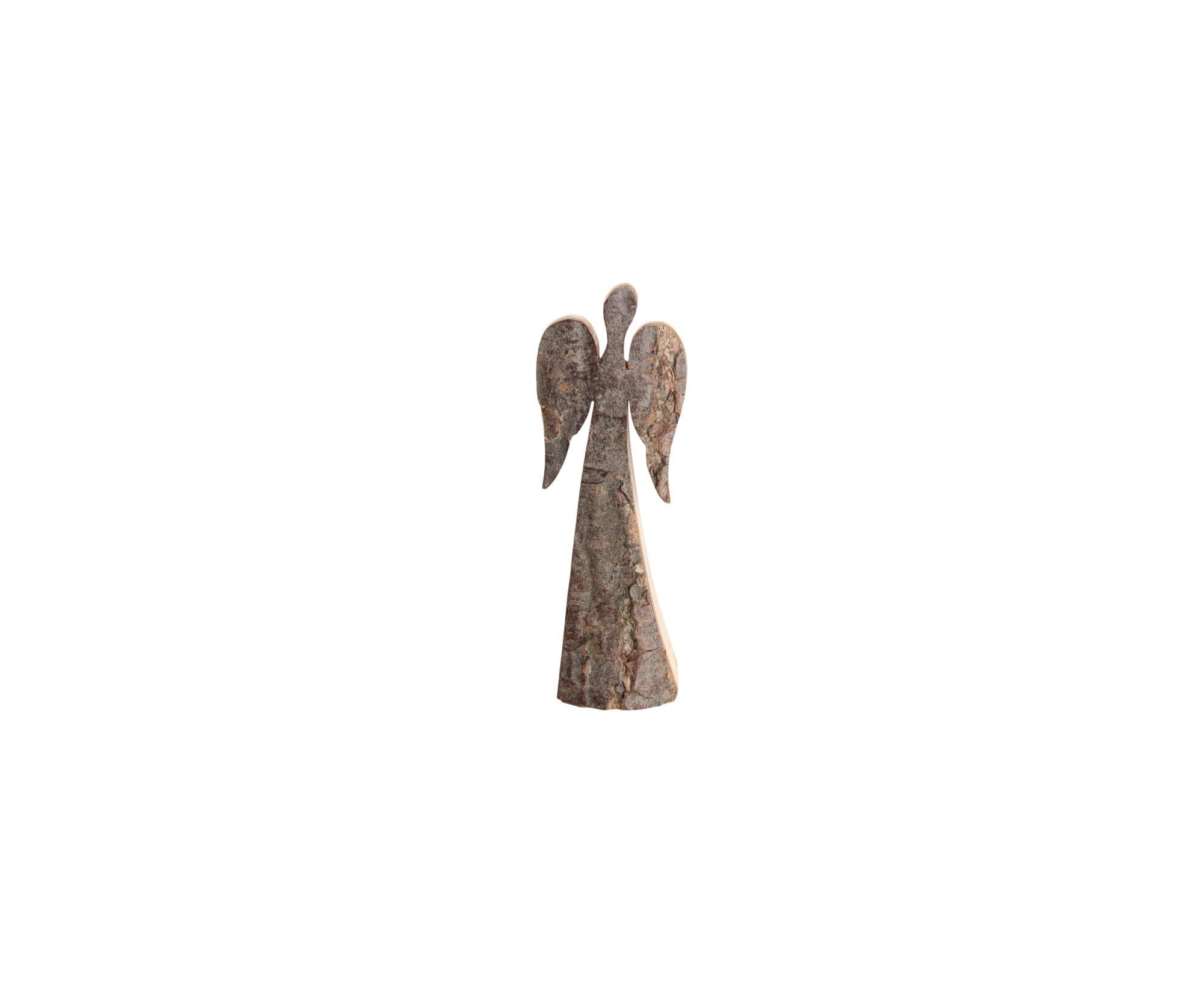 DOLFI Guardian Angel Made of Bark Wooden 9 cm