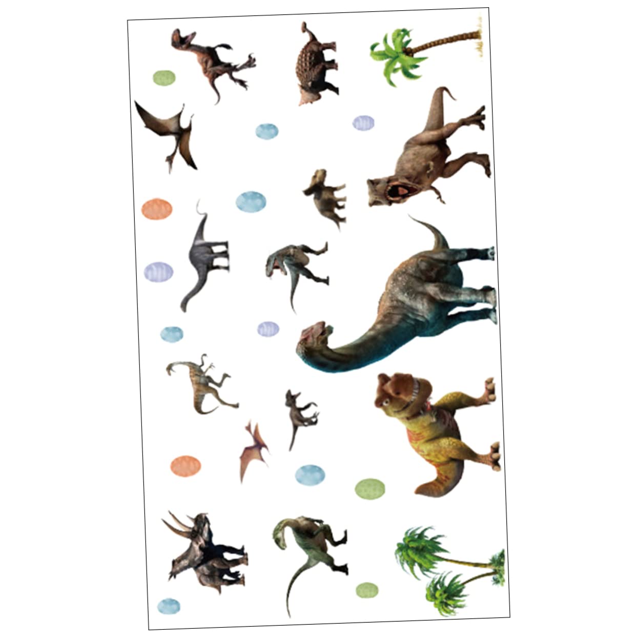 VICASKY 3sets Adesivi Murali Dinosauri Luminosi Stickers Decorativi Autoadesivi Per Camerette Salotto e Nursery Facili Da Rimuovere Residui