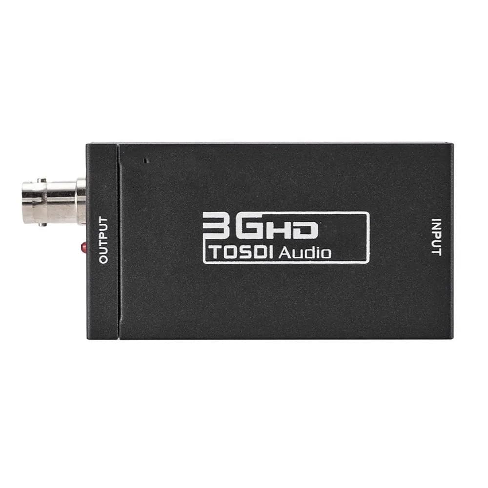 SAIZHUO HDMI to SDI Converter Adapter HDMI SDI Adapter SDI/HD-SDI/3G-SDI Adapter Support 1080P for Camera Home Theater