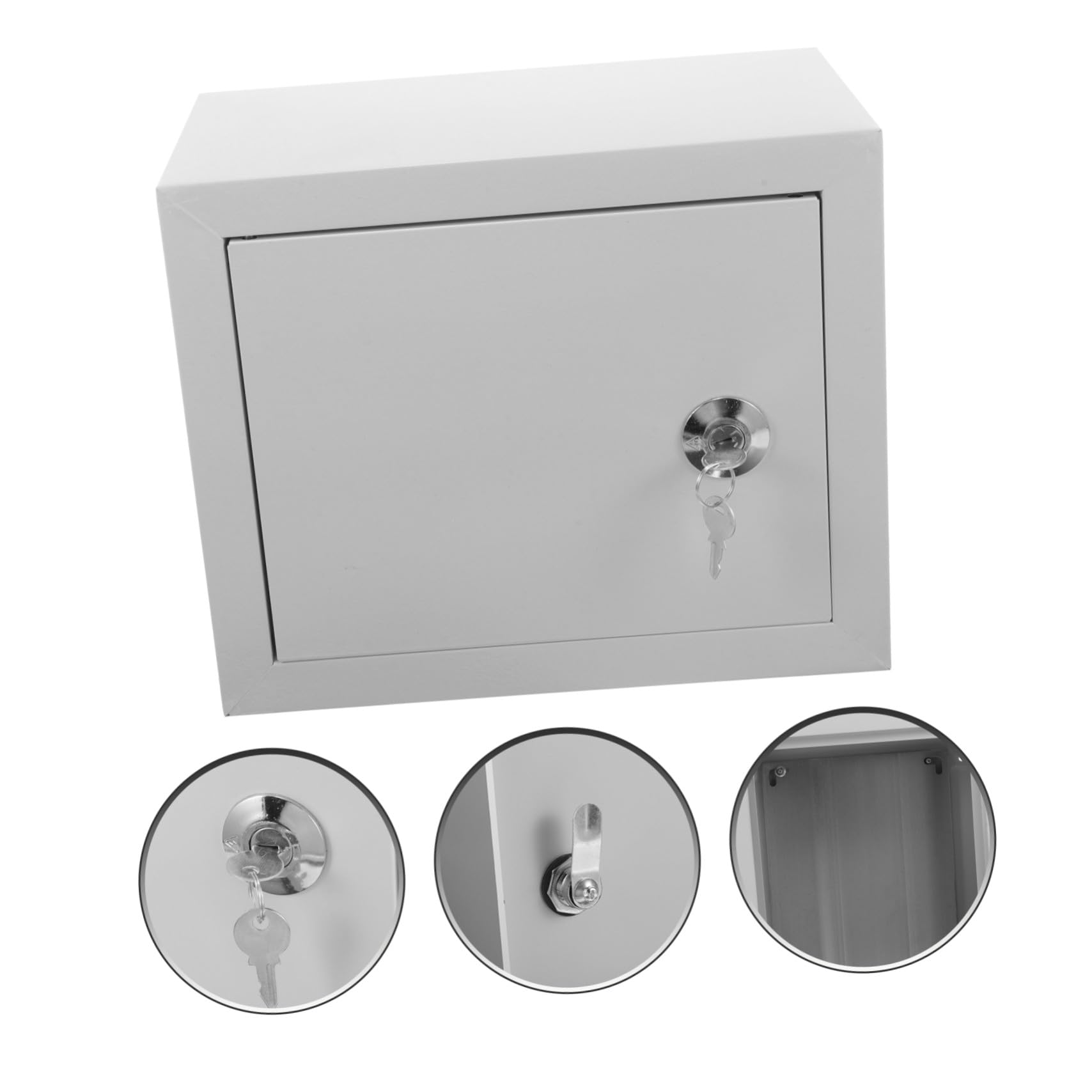 Caja de Conexiones Eléctricas para Exteriores Diseño Montado en Pared, Material Aluminio y Gran Capacidad Adecuado para Entornos Residenciales y Comerciales