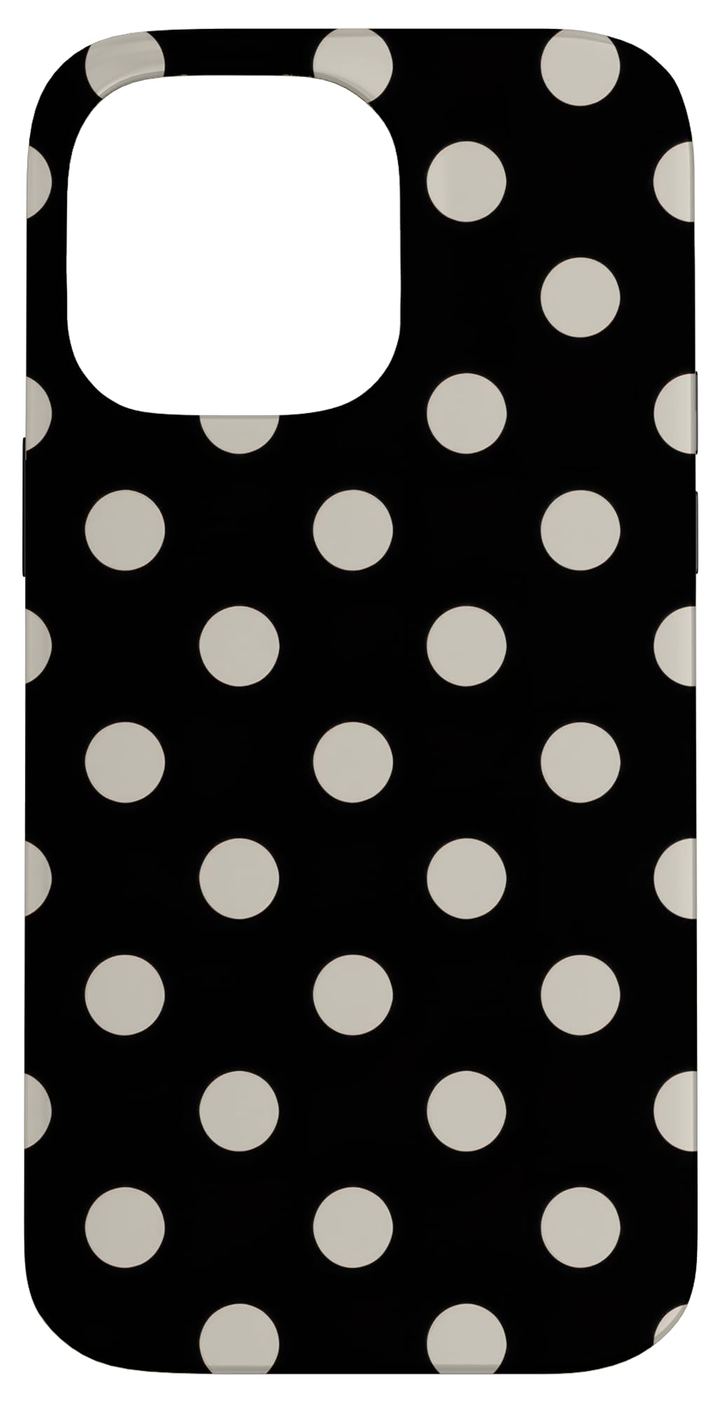 Polka Dot Classic Pattern Polka Dots Monochrome Case for iPhone 14 Pro Max