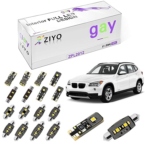 Kit de luces LED interiores para BMW E84 X1 2009-2015 miniatura 1