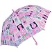RainStoppers Girl's Cats Print Umbrella, 34-Inch