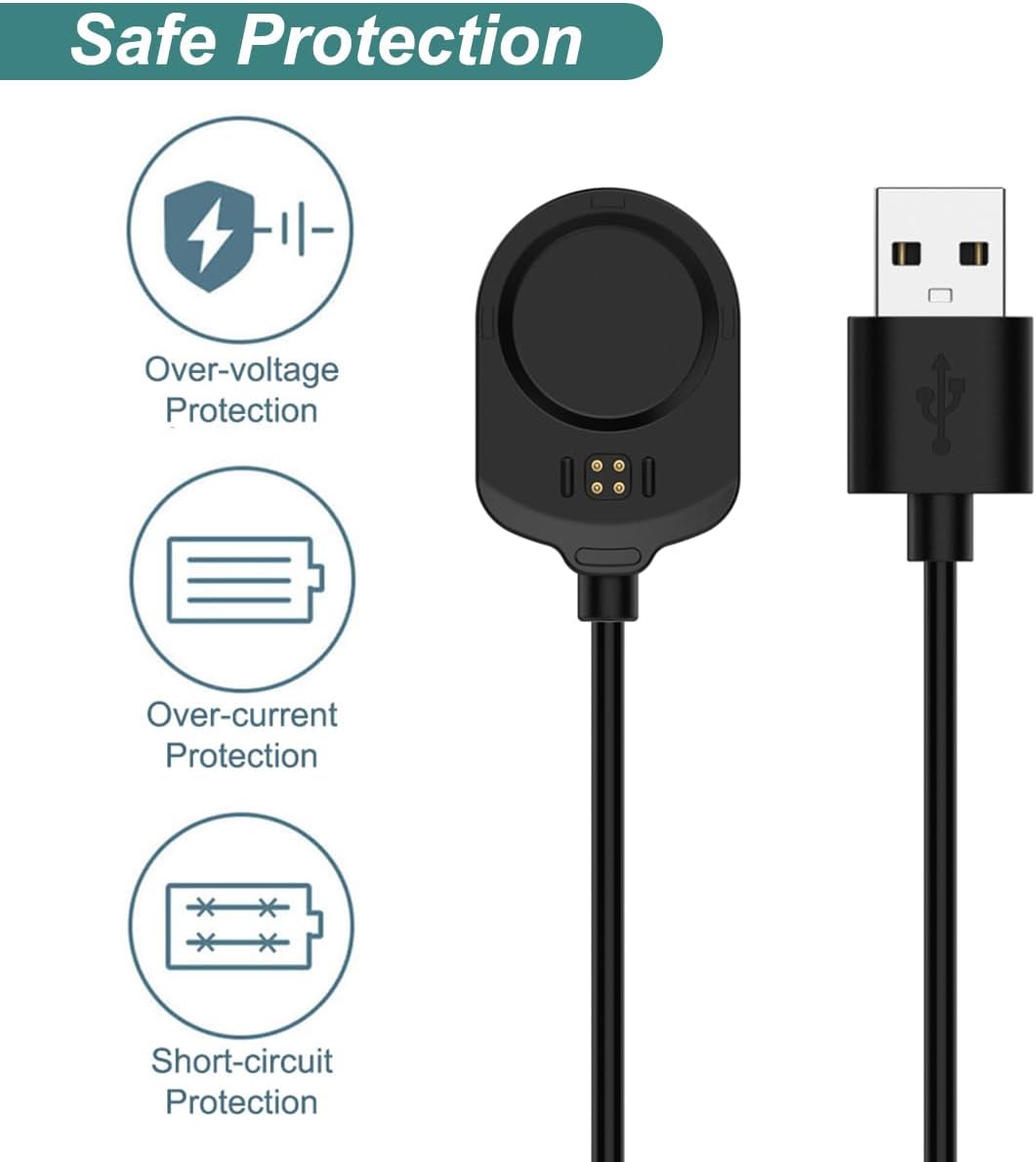 Charger for Garmin MARQ Gen 2 Smart Watch (3.3ft/1m) | Replacement USB-C Charging Cable Cord for Garmin MARQ 2 Smartwatch