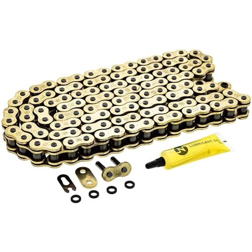 NICHE Gold 530 X-Ring Chain 114 Links with Connecting Master Link