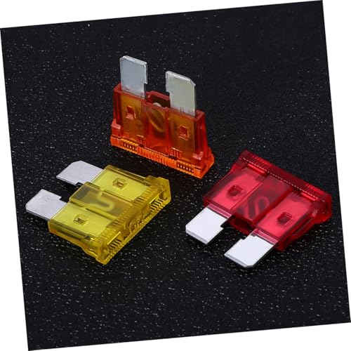 Kit surtido estándar de fusibles para automóvil y camión de 250 piezas con carcasa transparente para protección contra sobrecarga y cortocircuito miniatura 3