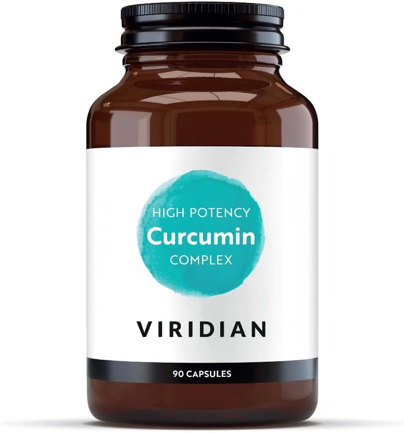 High Potency Curcumin Complex - 90 Caps | Turmeric & Boswellia Extracts | Full Spectrum Curcuminoids, Ginger, Citrus Flavonoids | Nutritionist Formulated
