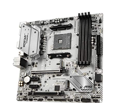 Amazon.com: MSI B450M Mortar Titanium AM4 AMD B450 Micro ATX DDR4