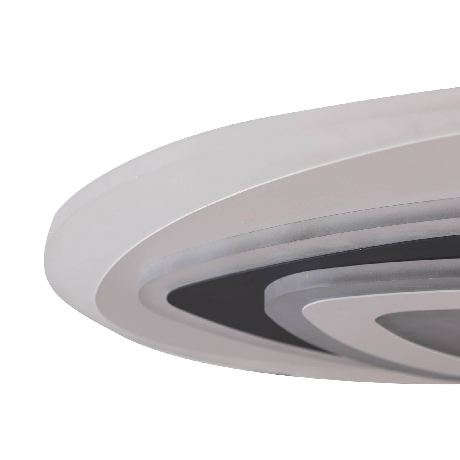 Lindby LED Lámpara de techo Rebeka (Moderno) en Blanco hecho Plástico e.o. para Salón & Comedor (1 llama, lámpara, plafón