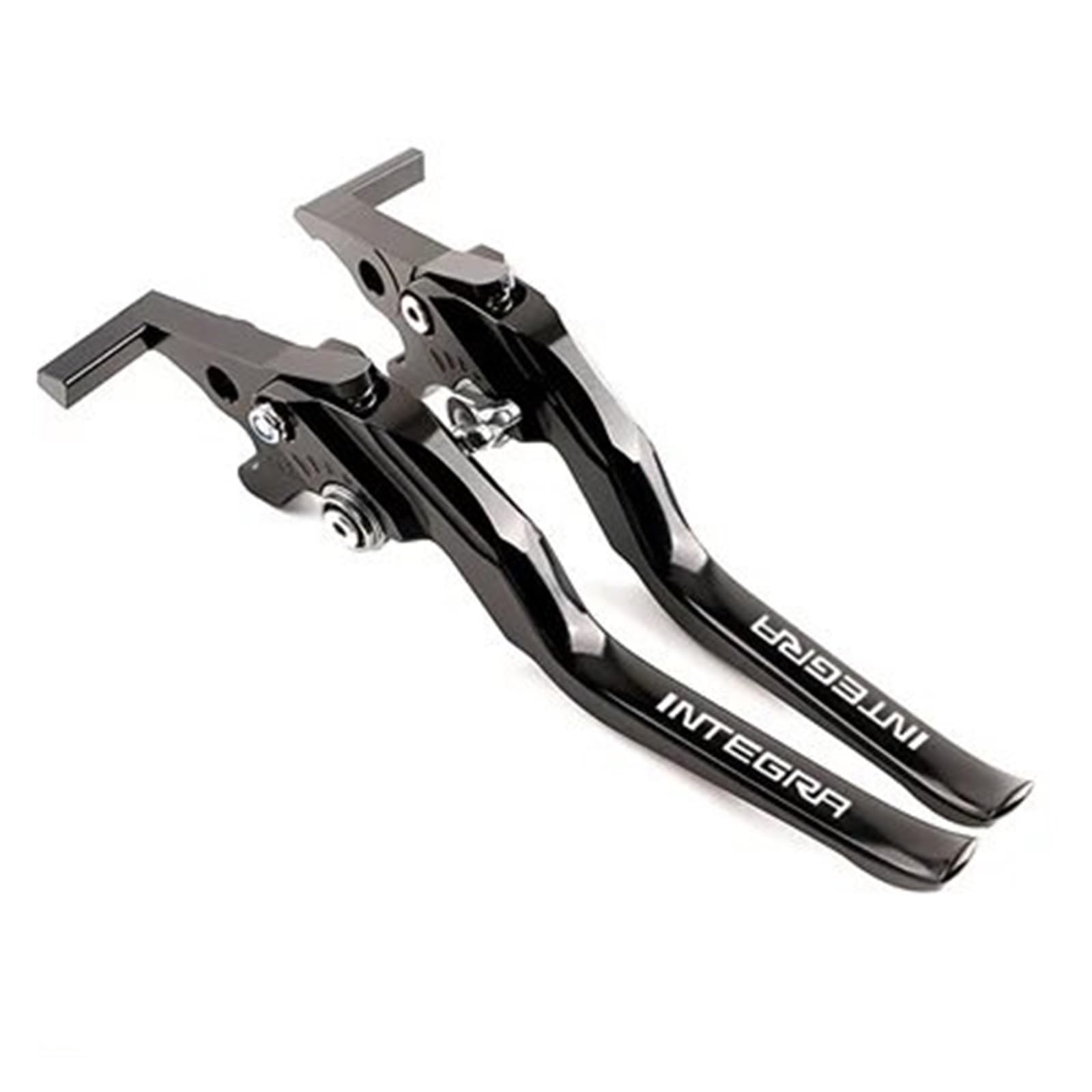 NDSEHNWMU CNC for Integra 700 750 DCT Motorcycle Adjustable Brake Clutch Levers Brake Levers Short Brake Clutch Levers Handle(Long Grey)