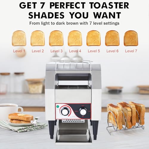 GarveeHome Commercial Toaster Conveyor 300 Slices/H の商品画像 3