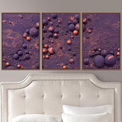 signwin 3 Piece Framed Canvas Wall Art Abstract...