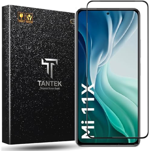 Image of TitanGuard Tempered Glass Screen Protector Guard for Xiaomi Mi 11X / Mi 11X Pro /Poco F3 / 11i / MI 11i / Poco F3 GT /Poco F4 / Poco F4 GT /Poco X3 / Poco X3 Pro /Poco X4 Pro- 9H Hardness, Military Grade, Anti-Static, Easy Installation Kit - 1 PACK