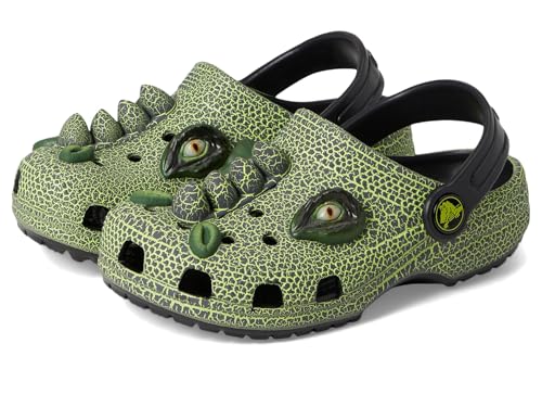 Crocs Unisex Kid Classic I AM Clogs (Toddler) Scary Dino 4 Toddler Medium