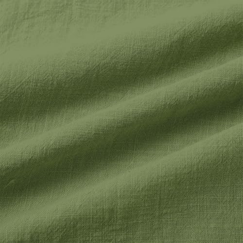 Kids Linen Shirts Short Sleeve Buttons V Neck Shirts Tops Plain Summer Beach Casual Cute Tunic Clothes for Girls2