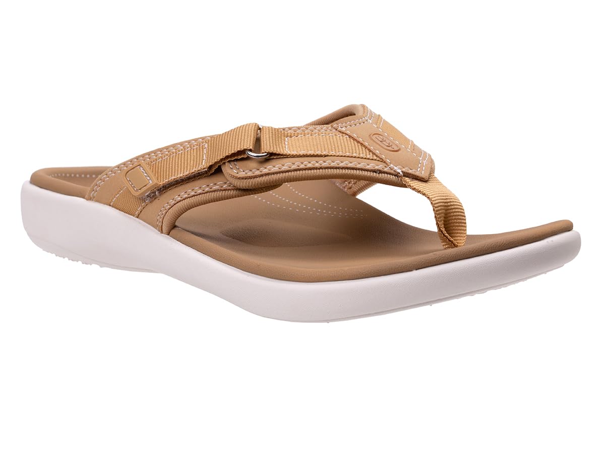 REVITALIGN Women's Yumi Northfork, Tan, 9 Wide