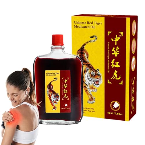 DAWCBVJQ De Masaje Muscular | Chino Para Aliviar El Dolor | Linimento Para Esguinces Y Molestias 50ml Para Molestias En Huesos Rodillas Músculos Recuperación Deportiva De Cuello Y