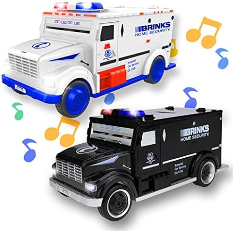 Yoego Kids Money Bank, Electronic Piggy Banks x2Pcs, Great Gift Toy for Kids Children, Cool Armored Car Bank Password Coin Bank, Perfect Toy Gifts for Boys Girls Cover