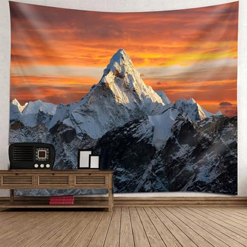 Tenture murale grand format pour cacher un mur nu déco chambre moderne