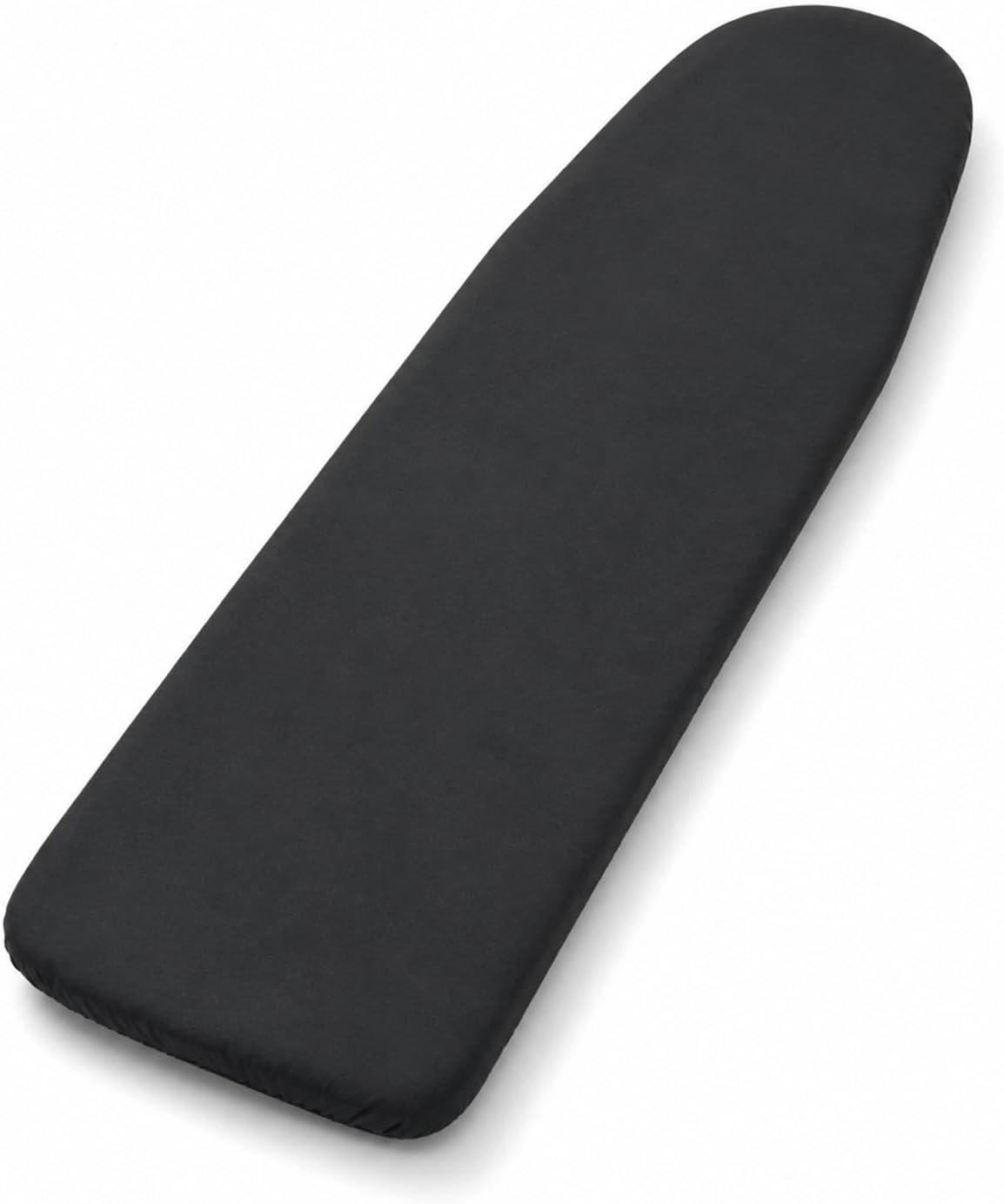 Extra Large Ironing Board Cover 21x59 – Elasticated Edges, Thick Felt Padding, Heat Reflective Coated Surface, Replacement Iron Table Cover, Black
