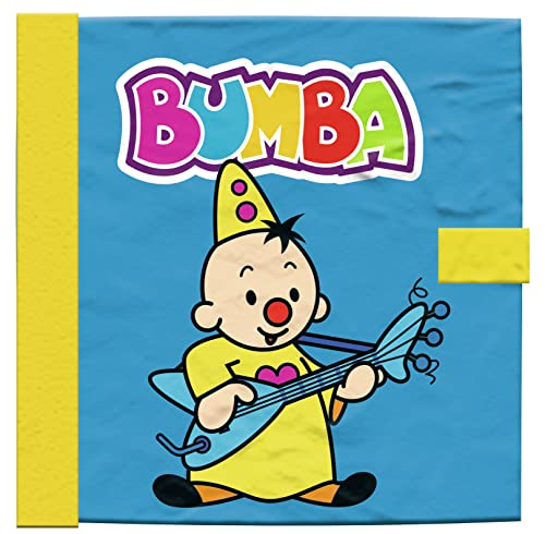 Livre crépitant Bumba instruments musique tissu éveil bébé 4 spreads