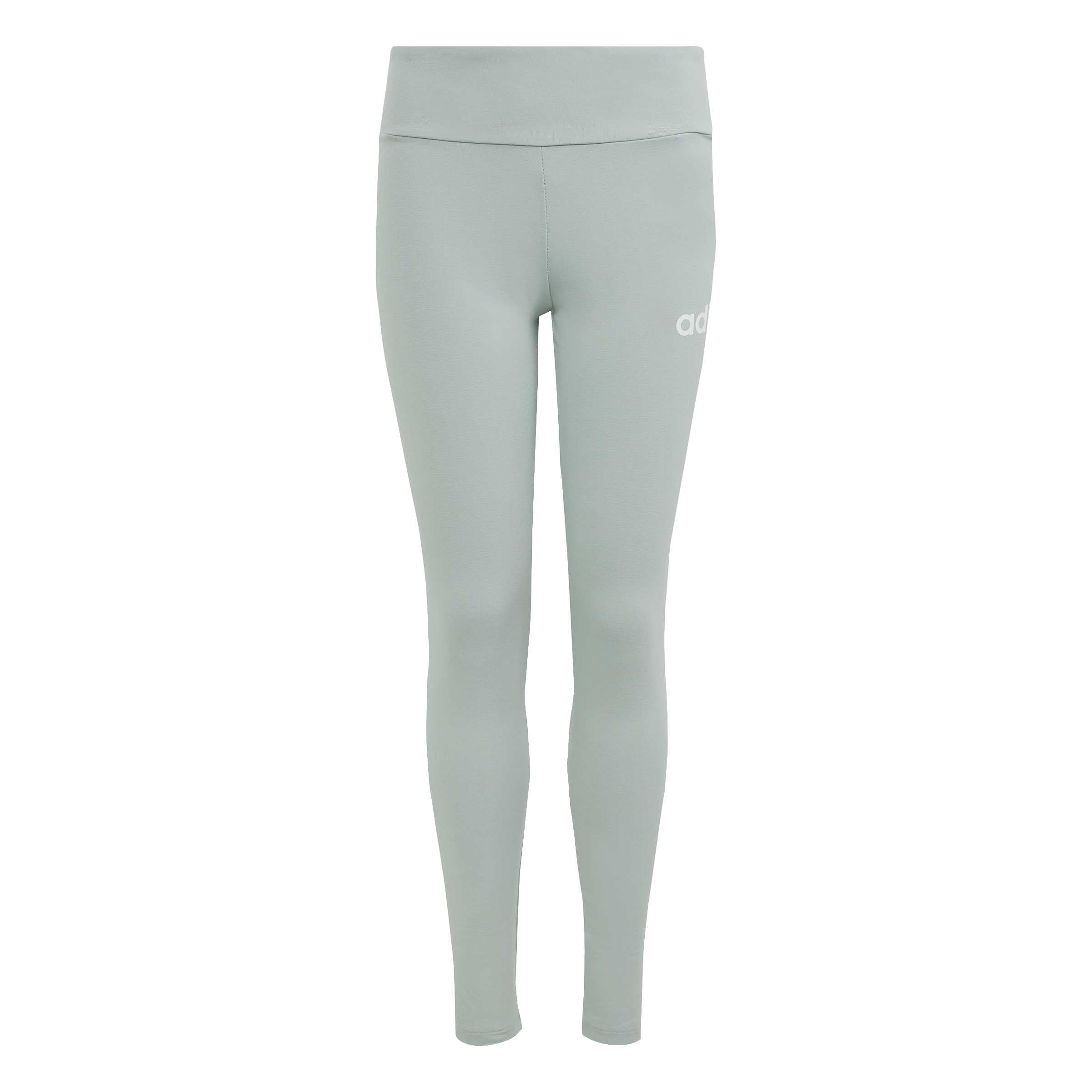 adidas Girl's Essentials Leggings Tights, Wonder Sage/white, 14-15 Years