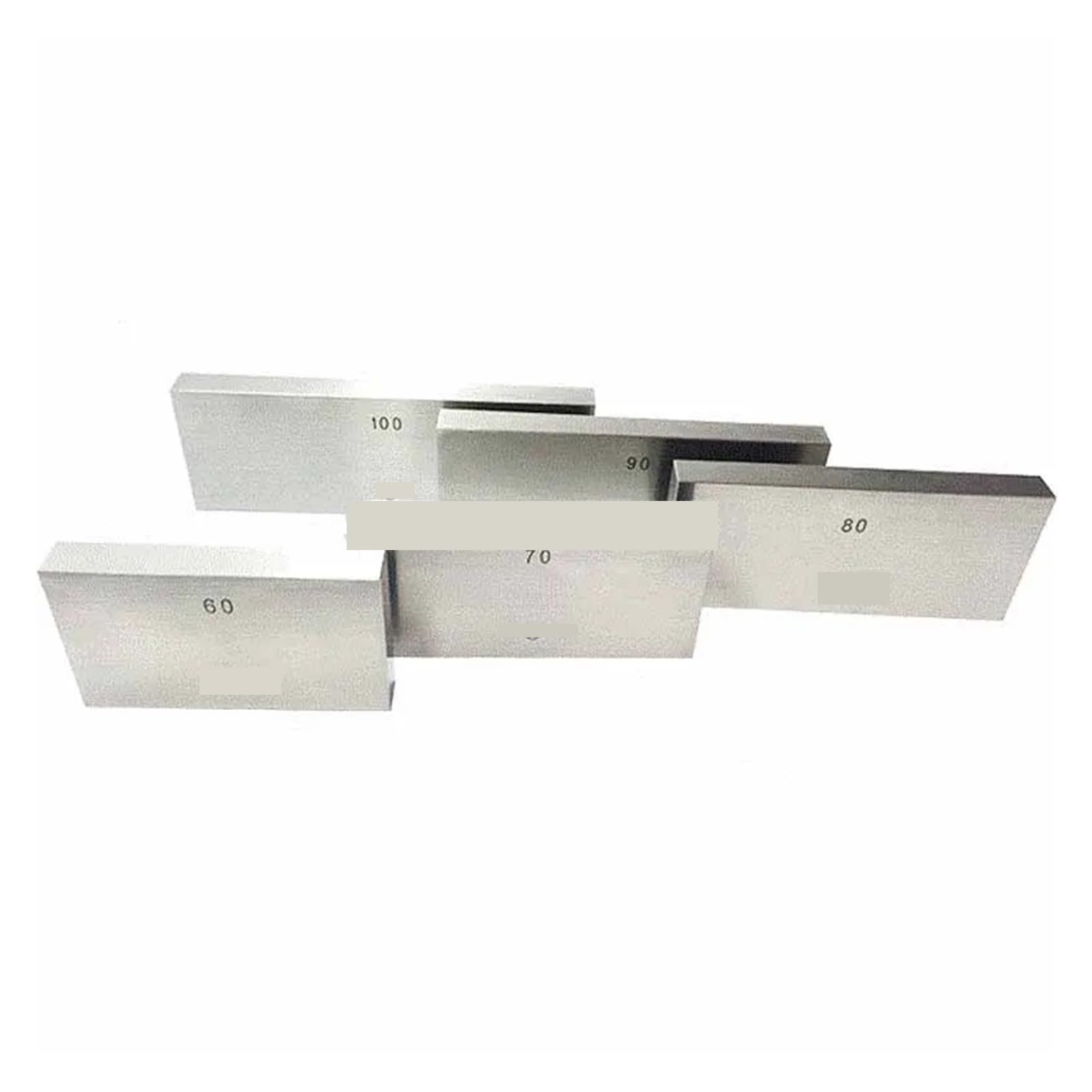 Blok wzorcowy, Precyzyjny blok pomiarowy, stalowy kwadratowy, suwmiarka, mikrometr(60mm)