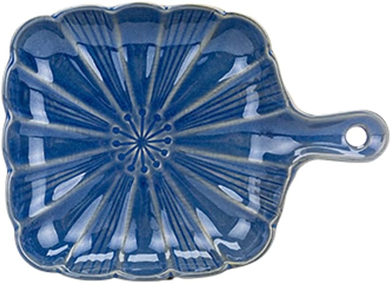 Enamel Roasting tin，Baking Tray Set，Porcelain Baking Dish Pie Pan Lasagna Pans Casserole Dish Quiche Dish Roasting Cooking Dishes, 1 Piece,Blue (Color : Blue) (Color : Wit) (Color : Blu)