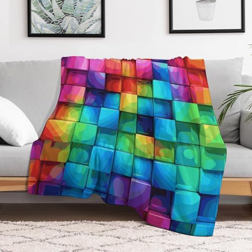 Couverture en microfibre grand format pour lit et canapé