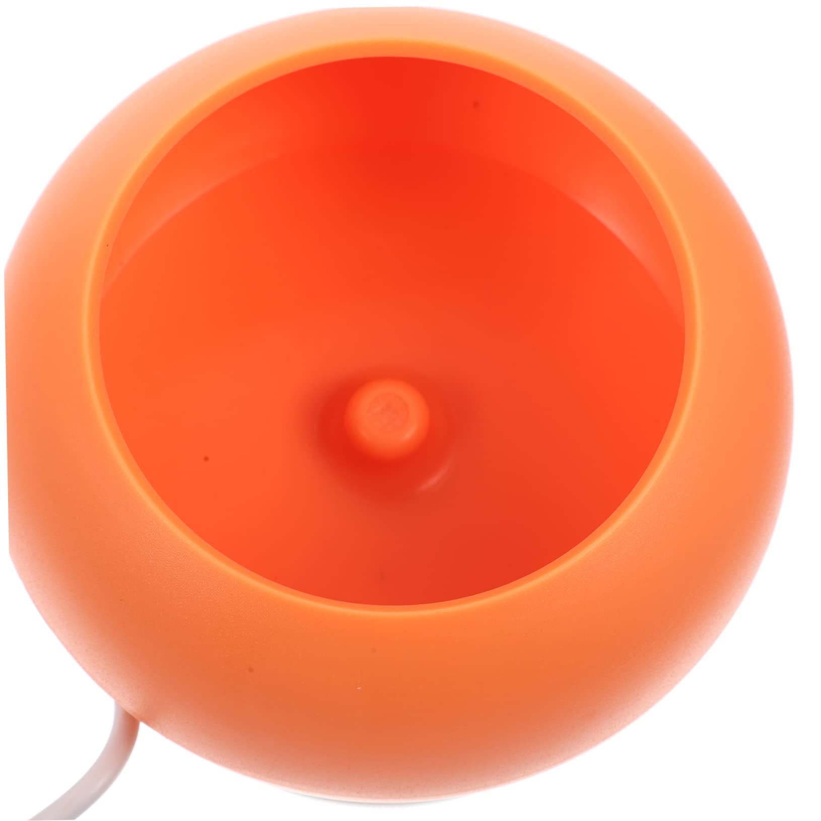 jojofuny Dispositivo Eléctrico para Ensartar Cuentas Cuenco Naranja de Abs, Herramienta para Elaborar Cuentas Pequeñas Plata Líquida en Proyectos DIY