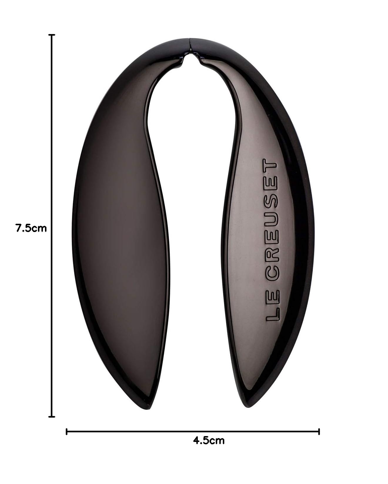 Le Creuset Cortacápsulas, FC400, Policarbonato, Negro níquel, 49464000068400