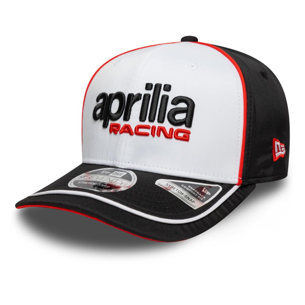 New Era Aprilia 9SEVENTY Stretch Snap Cap Logo White One Size