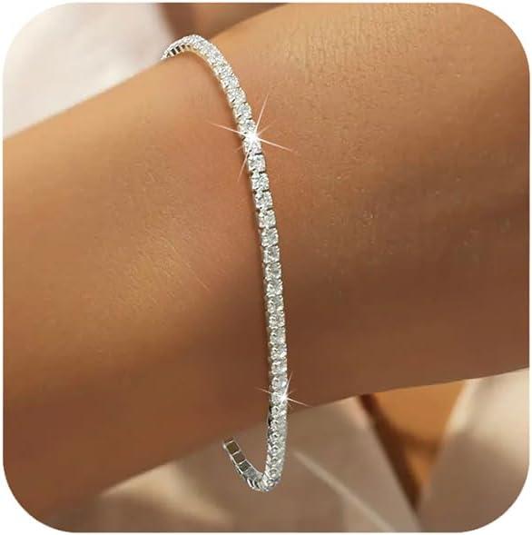 925 Sterling Silver Cubic Zirconia Tennis Bracelet Jamaica Ubuy