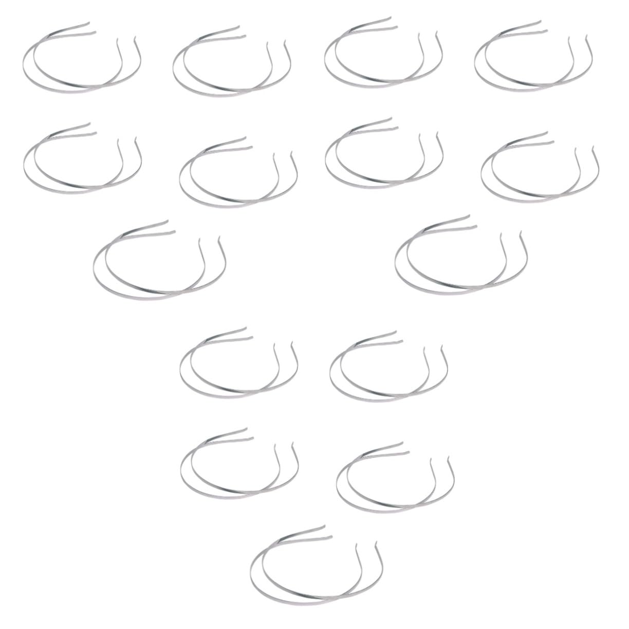 jojofuny 30pezzi Cerchietti Inossidabile Per e Ragazze Accessori Per Matrimoni e Speciali Colore
