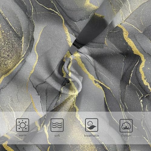 Joisal Chic Gray Gold Toddler Girls Underwear 2t Cotton Panties for Girl Artistic Underpants Briefs3