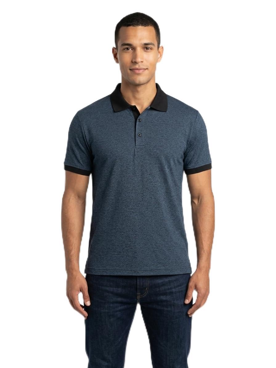 Men's Regular Fit Lycra Polo T-Shirt-picture-27