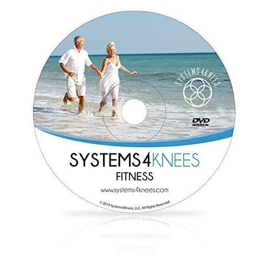 Knee Exercise Fitness DVD for Knee Pain Relief Developed by Registered Physical Therapist to Strengthen Muscles Around Knee Joint and Help Delay or Avoid Need For Surgery.