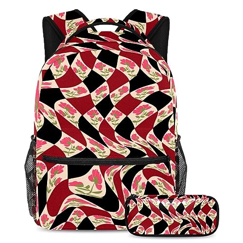 Sac de travail mignon grande capacité pour étudiants avec motifs chat et chien