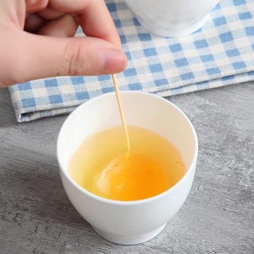 Egg Cups 4Pcs Microwave Egg Cooker Egg Poacher Cup Sturdy Portable Microwave Heat Resistant Egg Cooking Cup Egg Boiler Egg Poacher Egg Stand #TOP2