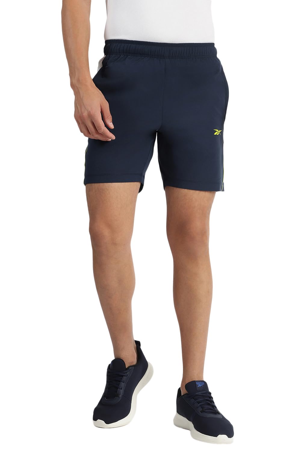 Reebok Men's Ease Stretch Poly Shorts - Lightweight & Flexible Athletic Shorts for Gym, Training & Casual Wear-picture-31