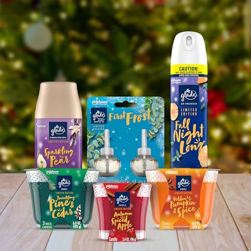 Glade PlugIns Refills Air Freshener, Scented and Essential Oils for Home and Bathroom, First Frost, 1.34 Fl Oz, 2 Count - image 7