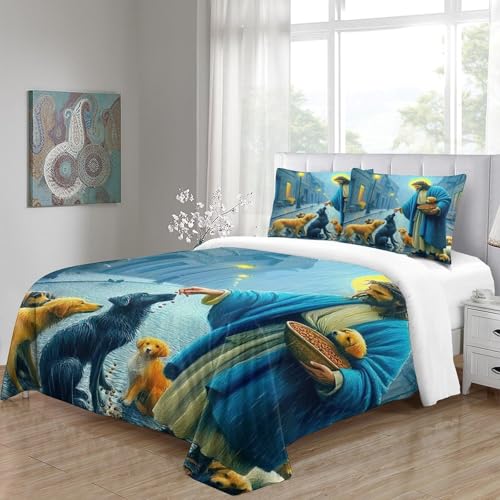 Housse de couette fermeture éclair 200x200 pour un lit facile à border
